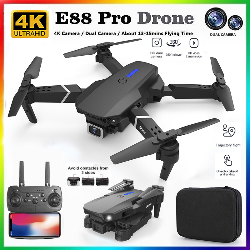 2026 BARU E88 Drone Profesiona - Drone Photogrammetry ulasan dan harga
