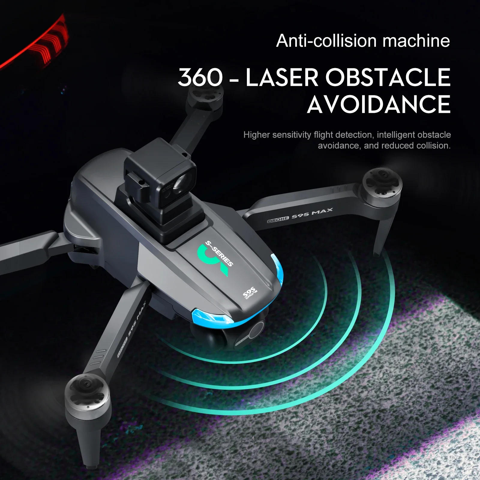 Drone MINI S9S MAX Baru 4K 2 S - Drone Aerial Photography ulasan dan harga