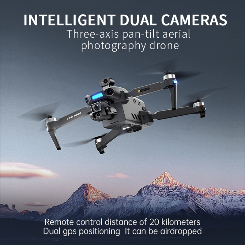 Drone Kamera Ganda 8K Baru 202 - Drone Aerial Photography ulasan dan harga