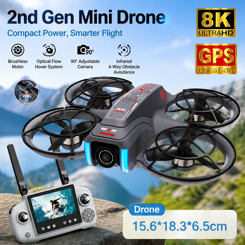 Drone Mini AE21 Mainan 8K HD K - Drone Photogrammetry ulasan dan harga