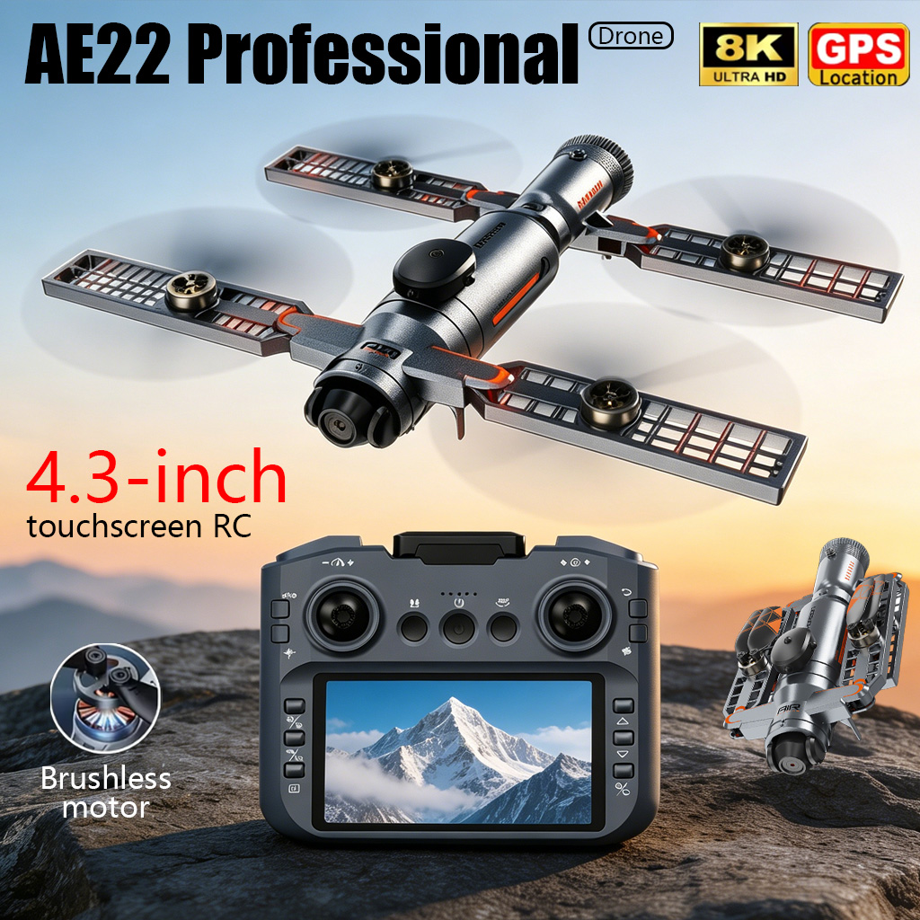Drone Lipat AE22 PRO MAX yang  - Drone Photogrammetry ulasan dan harga