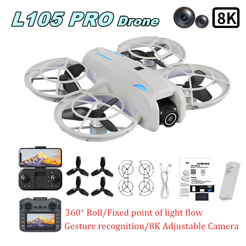 Drone L105 PRO Duel Lensa 8k A - Drone Lidar ulasan dan harga